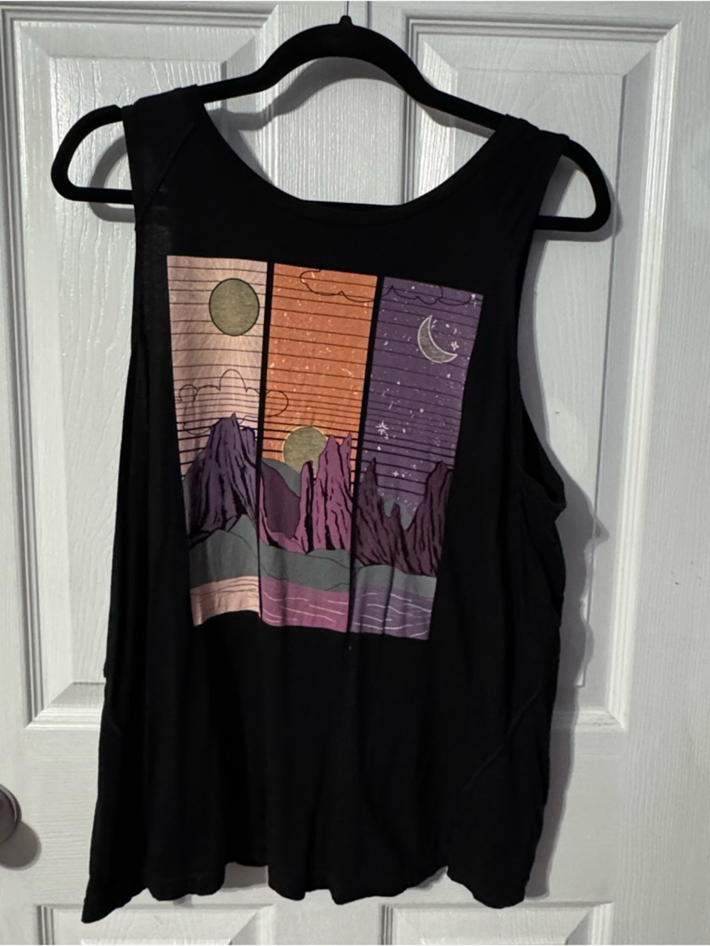 Happy Camper Performance Cotton High
Neck Active Tank